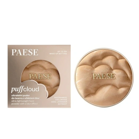 Paese Puff Cloud puder prasowany z efektem blur 03W Sand Beige 4,2g