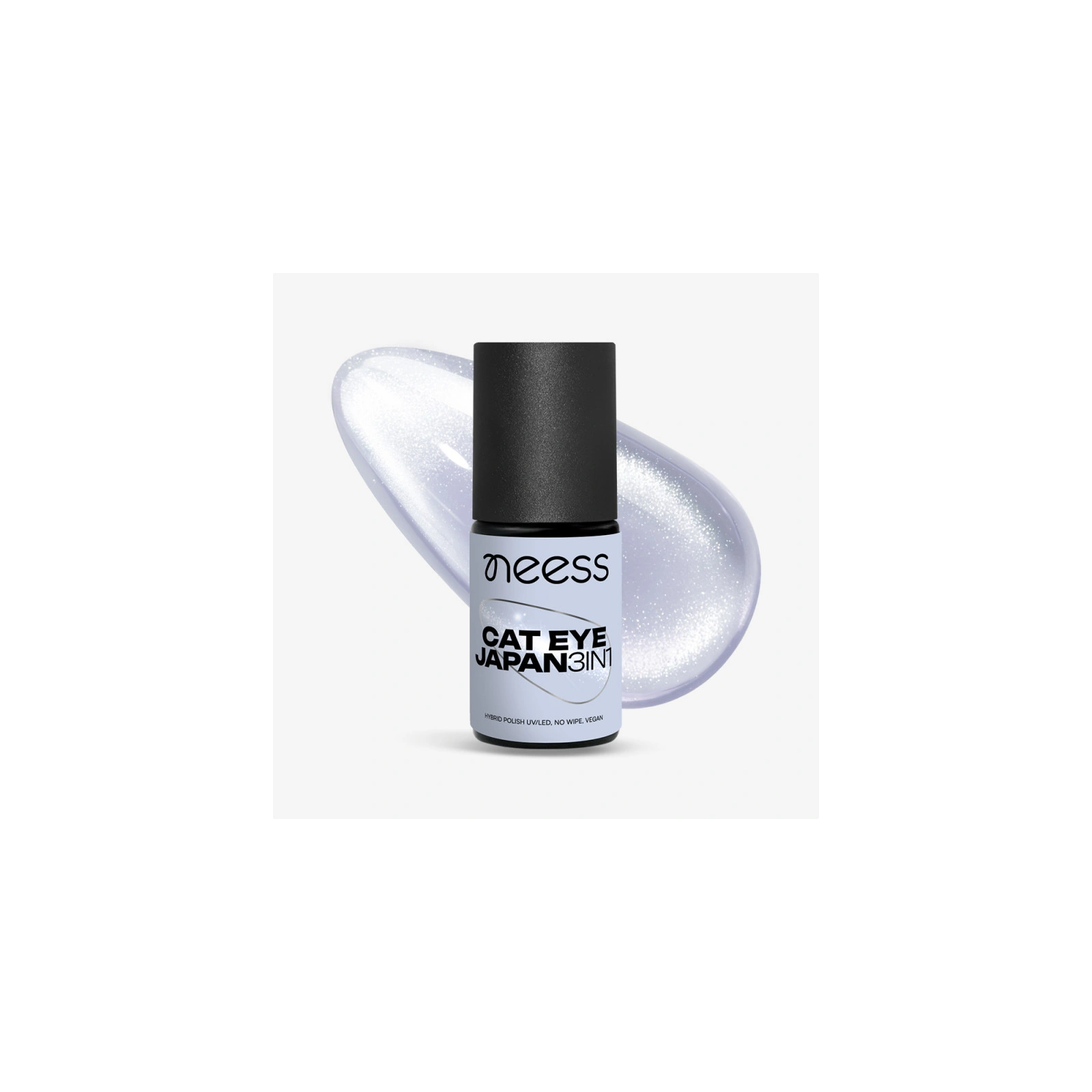 NEESS Cat Eye Japan 3in1 lakier hybrydowy 3w1 Okinawa 4ml