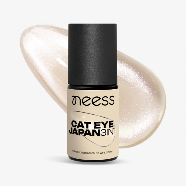 NEESS Cat Eye Japan 3in1 lakier hybrydowy 3w1 Tokyo 4ml