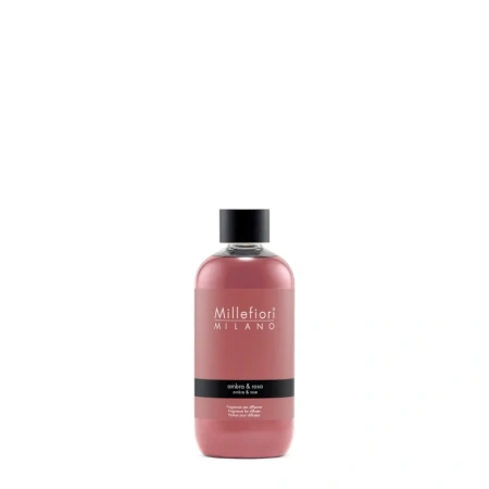 Millefiori Milano Ambra & Rosa uzupełniacz do dyfuzora zapachowego 250ml