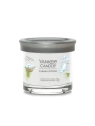 YANKEE CANDLE Signature Clean Cotton mała świeca zapachowa tumbler 122g