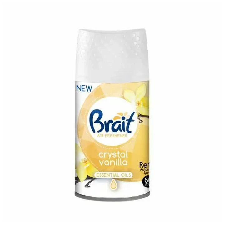 BRAIT wkład do automatycznego odświeżacza powietrza Crystal Vanilla 250ml