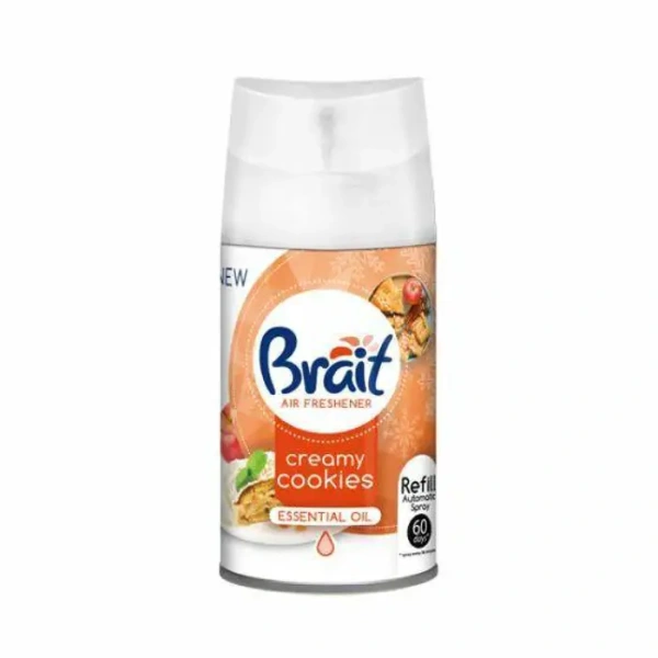 BRAIT wkład do automatycznego odświeżacza powietrza Creamy Cookies 250ml