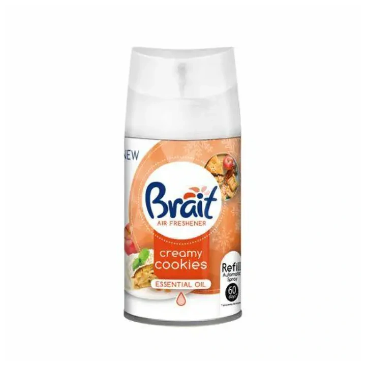BRAIT wkład do automatycznego odświeżacza powietrza Creamy Cookies 250ml
