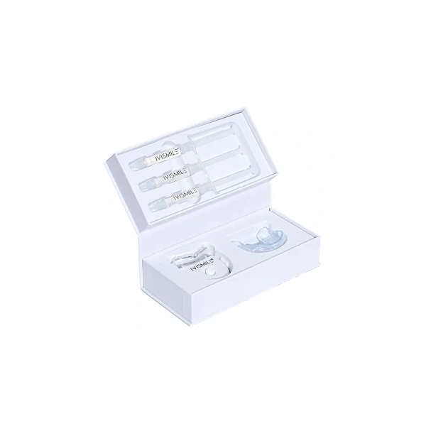 IVISMILE zestaw do wybielania zębów z lampą LED 30ml