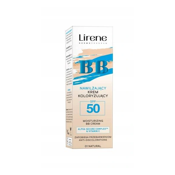 LIRENE nawilżający krem BB SPF 30 01 Natural 30ml