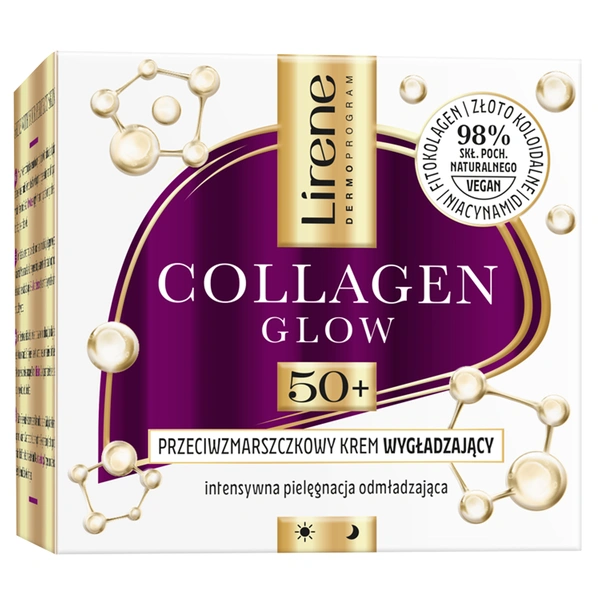 LIRENE Collagen Glow krem 50+ 50ml