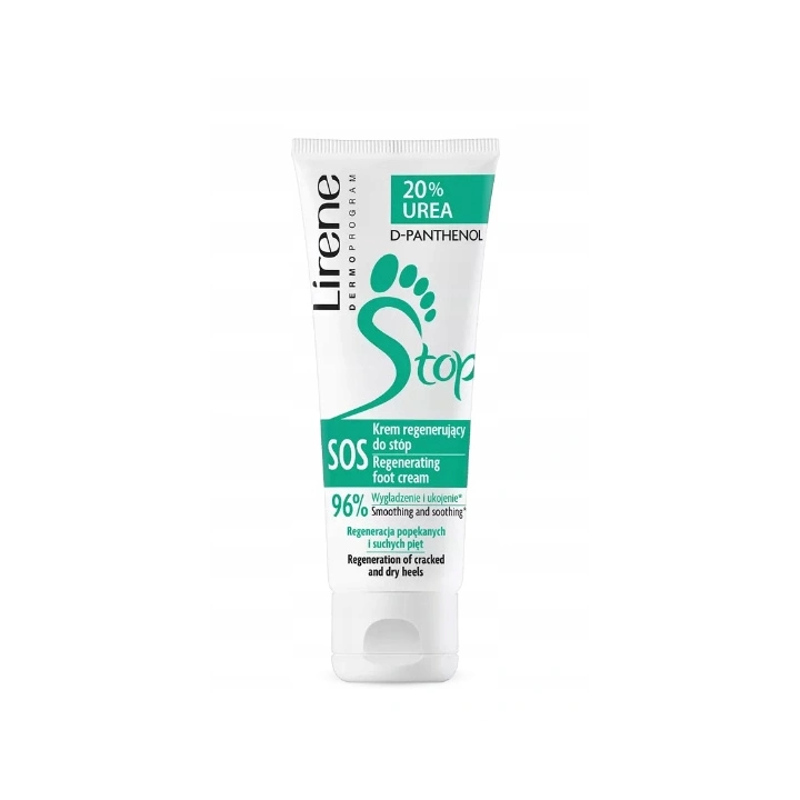LIRENE Stop krem do stóp SOS regenerujący 20% Urea 75ml