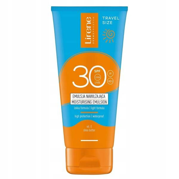 LIRENE Sun Travel Size ochronna emulsja do ciała nawilżająca SPF30 90ml