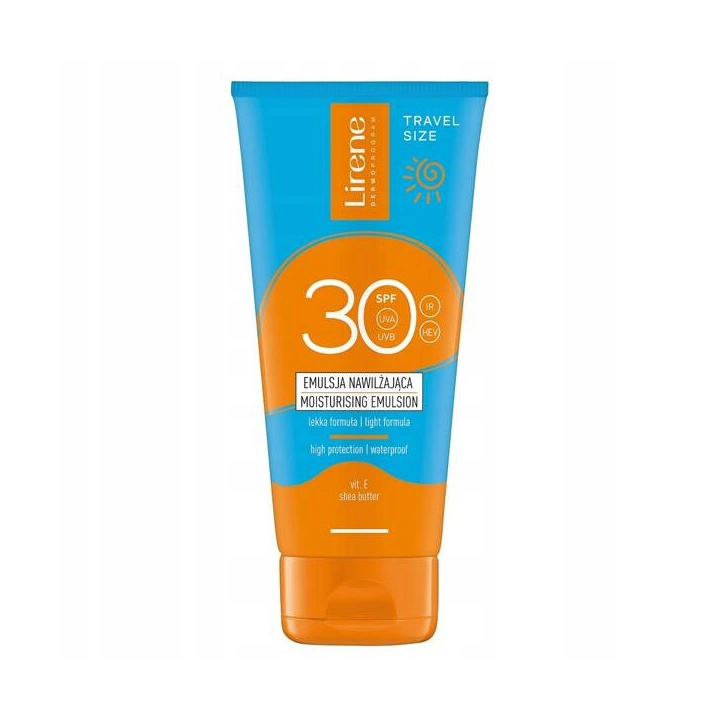 LIRENE Sun Travel Size ochronna emulsja do ciała nawilżająca SPF30 90ml