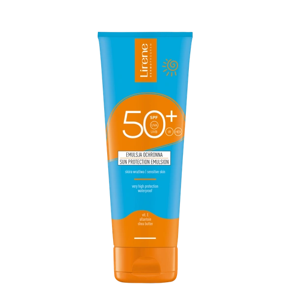 LIRENE Sun emulsja ochronna skóra wrażliwa SPF50+ 120ml
