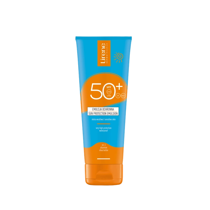 LIRENE Sun emulsja ochronna skóra wrażliwa SPF50+ 120ml