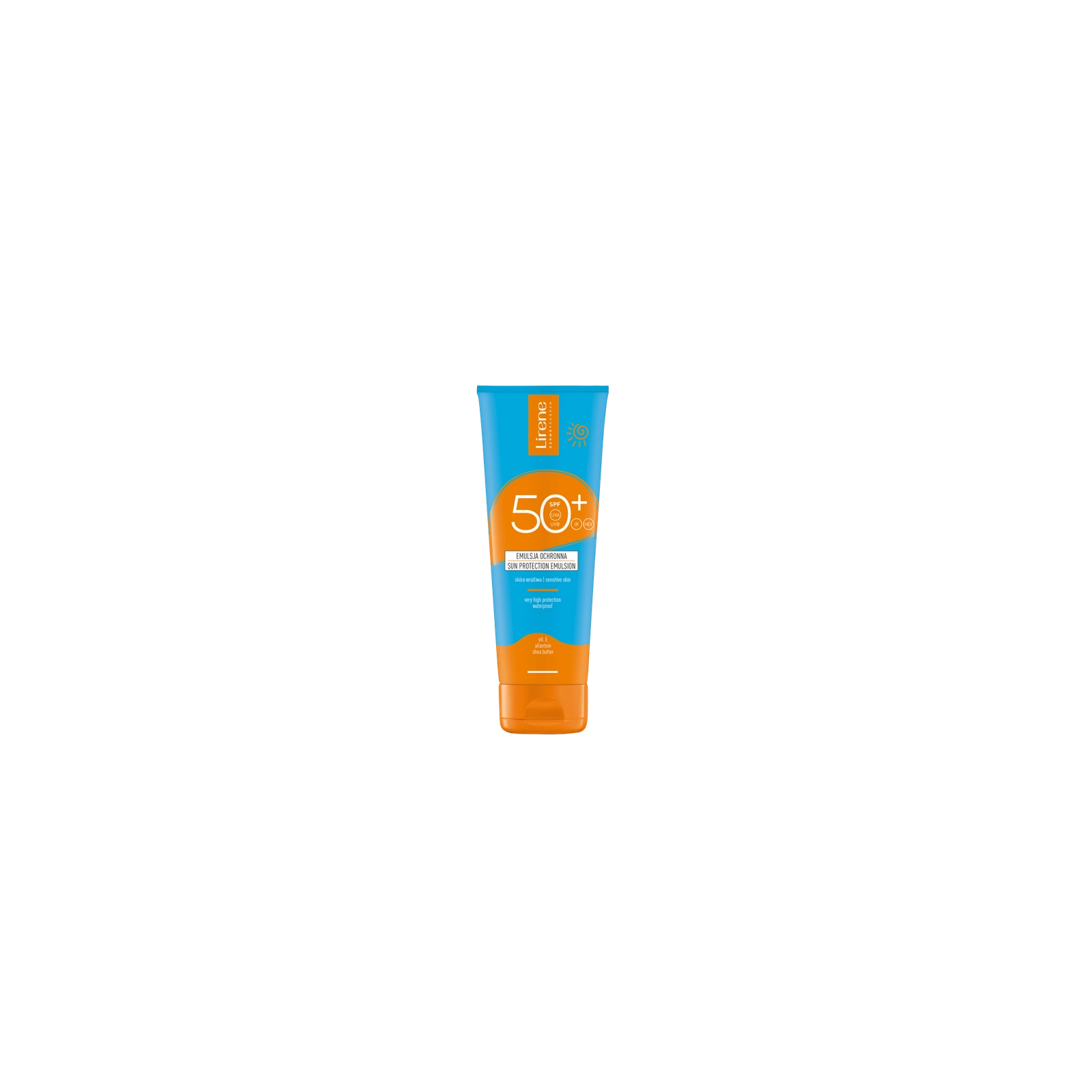 LIRENE Sun emulsja ochronna skóra wrażliwa SPF50+ 120ml