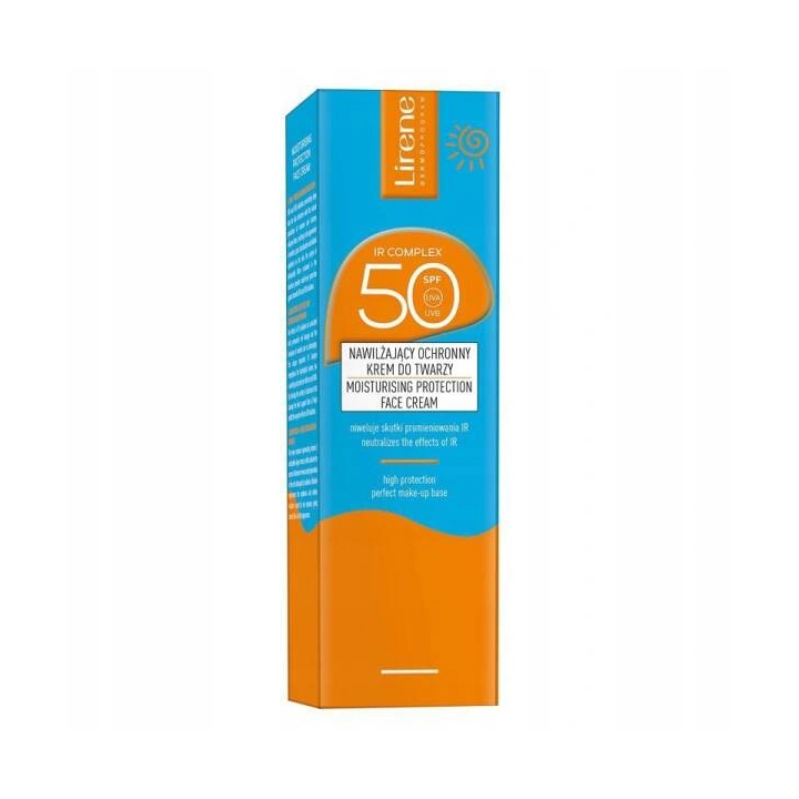 LIRENE Sun krem do twarzy nawilżający ochronny SPF50 IR Complex 40ml