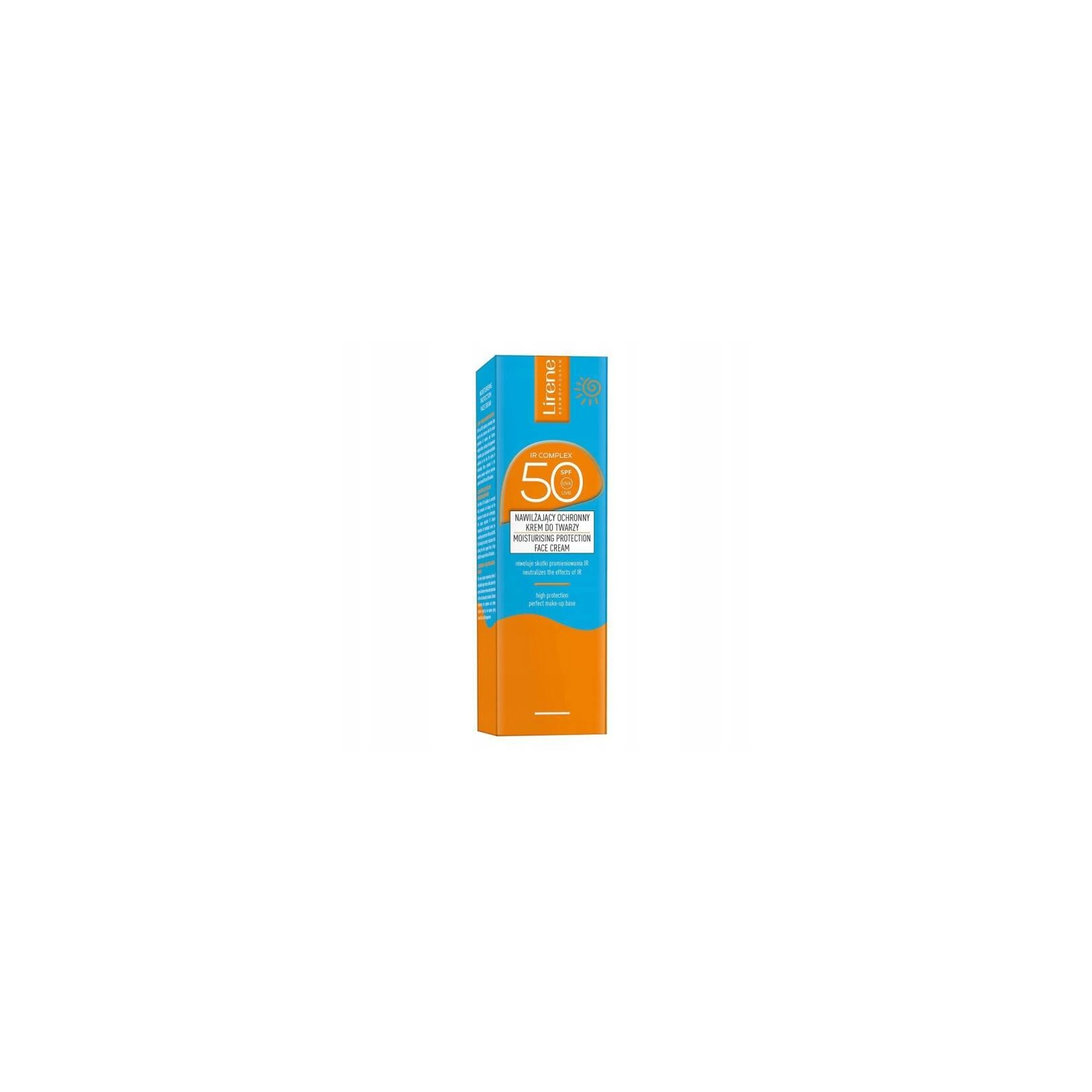 LIRENE Sun krem do twarzy nawilżający ochronny SPF50 IR Complex 40ml