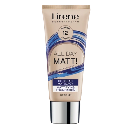 LIRENE Nature Matt fluid matujący 12 Naturalny 30ml
