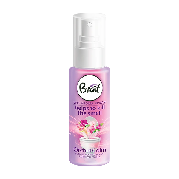 BRAIT WC Aroma Spray Orchid Calm neutralizator zapachów do toalety 60ml