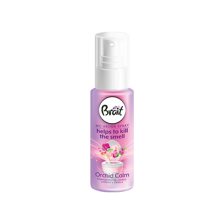 BRAIT WC Aroma Spray Orchid Calm neutralizator zapachów do toalety 60ml