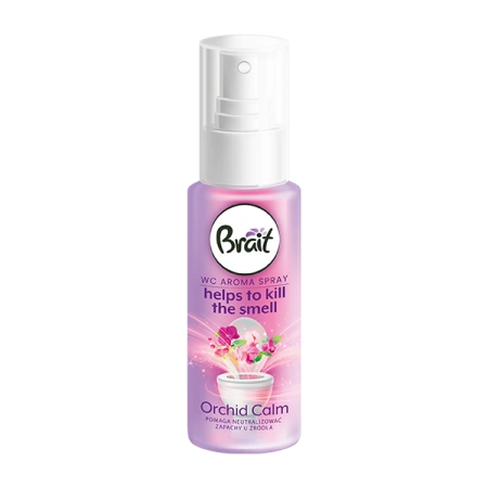 BRAIT WC Aroma Spray Orchid Calm neutralizator zapachów do toalety 60ml