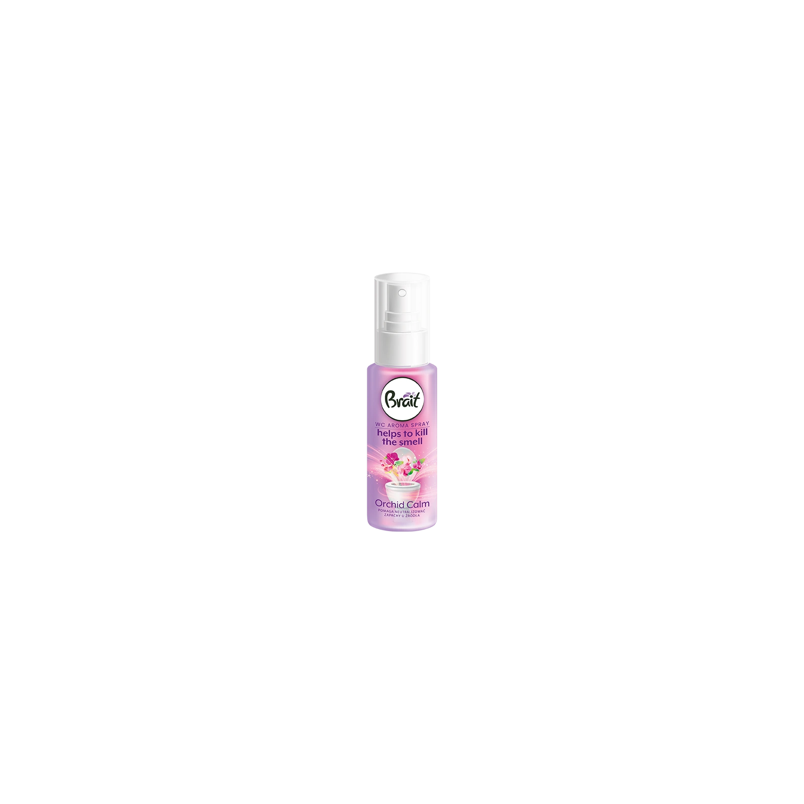 BRAIT WC Aroma Spray Orchid Calm neutralizator zapachów do toalety 60ml