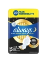Always Ultra podpaski Secure Night Extra 5 ze skrzydełkami Quattro 4x5 20szt