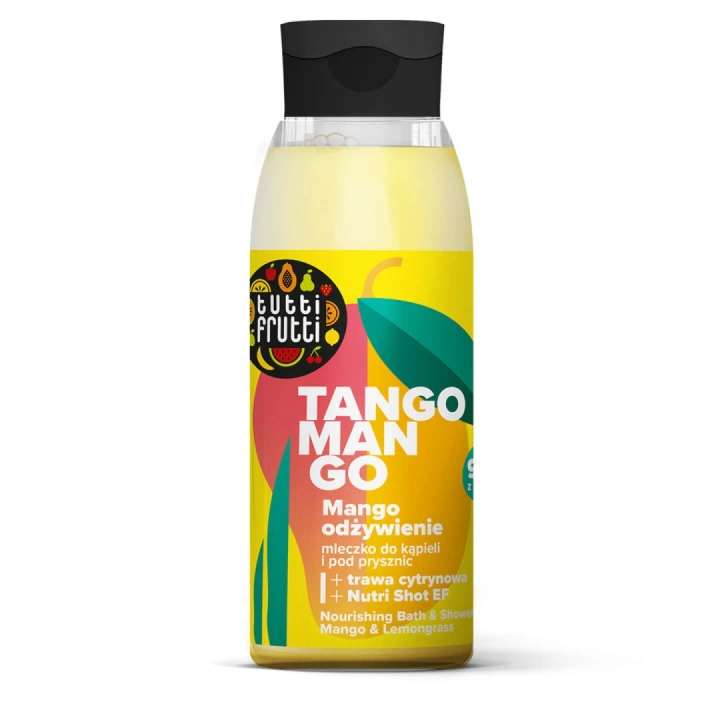 FARMONA Tutti Frutti mleczko do kąpieli i pod prysznic Mango i Trawa Cytrynowa 400ml
