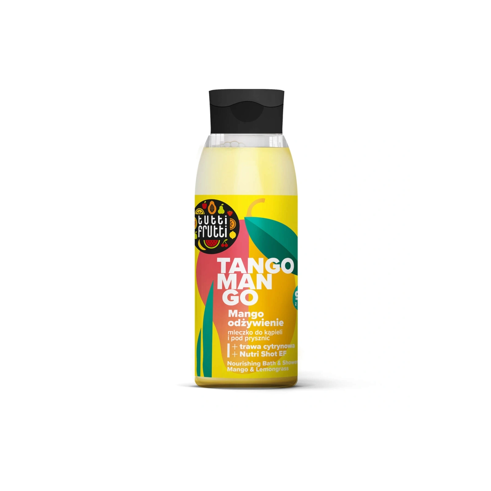 FARMONA Tutti Frutti mleczko do kąpieli i pod prysznic Mango i Trawa Cytrynowa 400ml