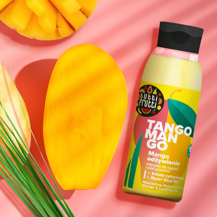 FARMONA Tutti Frutti mleczko do kąpieli i pod prysznic Mango i Trawa Cytrynowa 400ml