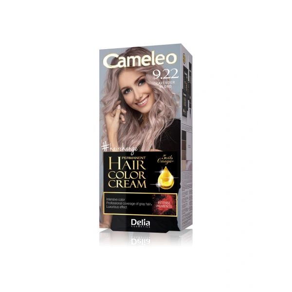 DELIA Cameleo farba do włosów permanentna 9.22 Lavender Blond Omega+