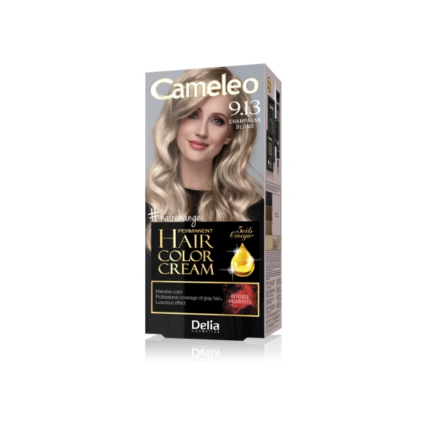DELIA Cameleo farba do włosów permanentna 9.13 Champagne Blond Omega+