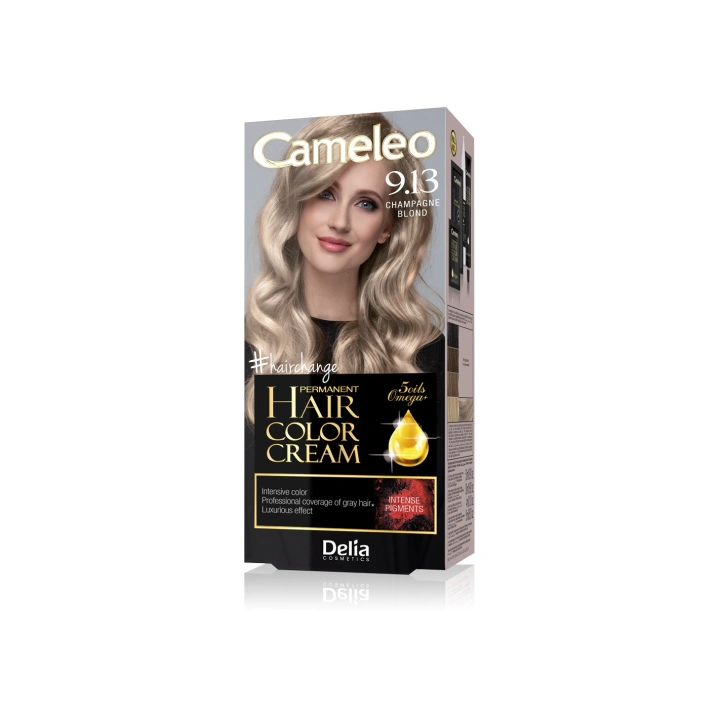 DELIA Cameleo farba do włosów permanentna 9.13 Champagne Blond Omega+