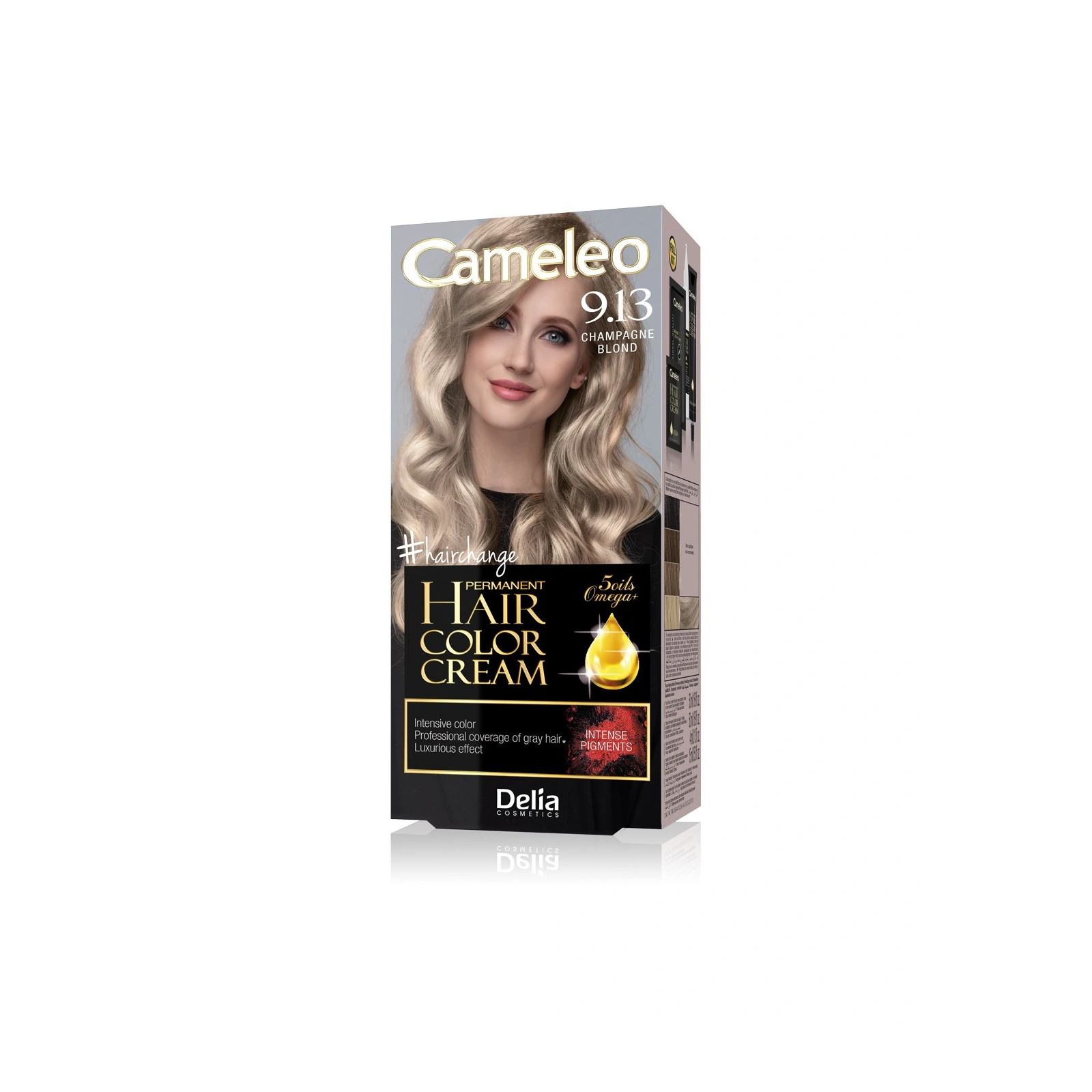 DELIA Cameleo farba do włosów permanentna 9.13 Champagne Blond Omega+