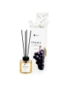 HISKIN Aroma dyfuzor zapachowy z patyczkami WINOGRONO & KONWALIA 100ml