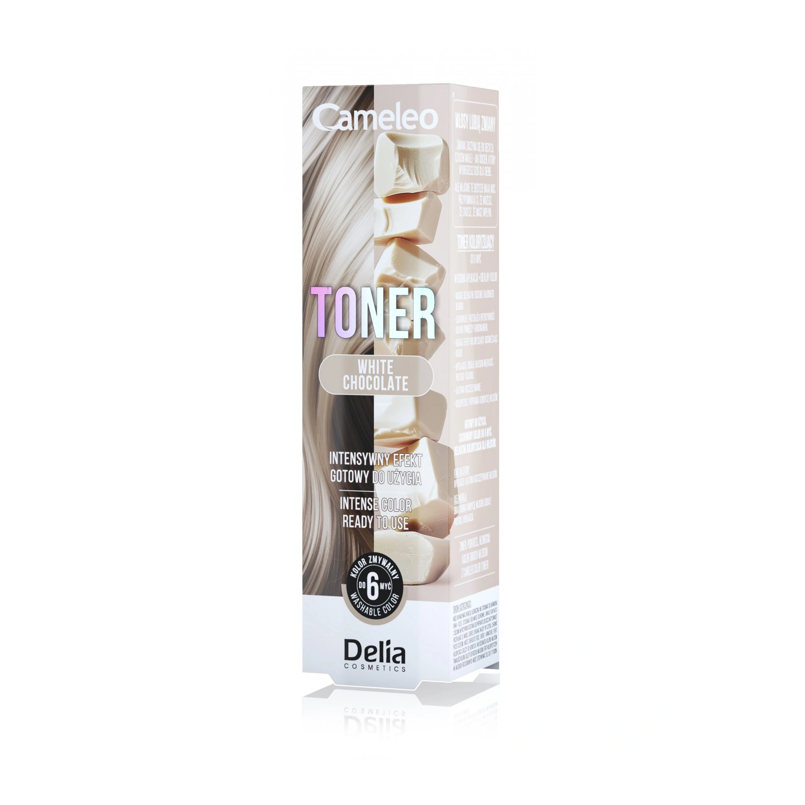 DELIA Cameleo Color Shot toner do włosów White Chocolate 75ml