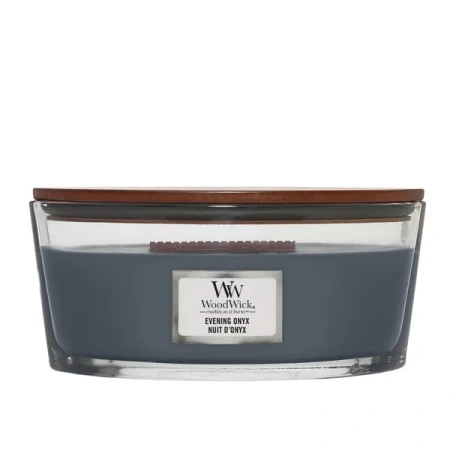 WOODWICK Core Hearthwick świeca w słoiku elipsa EVENING ONYX 453g