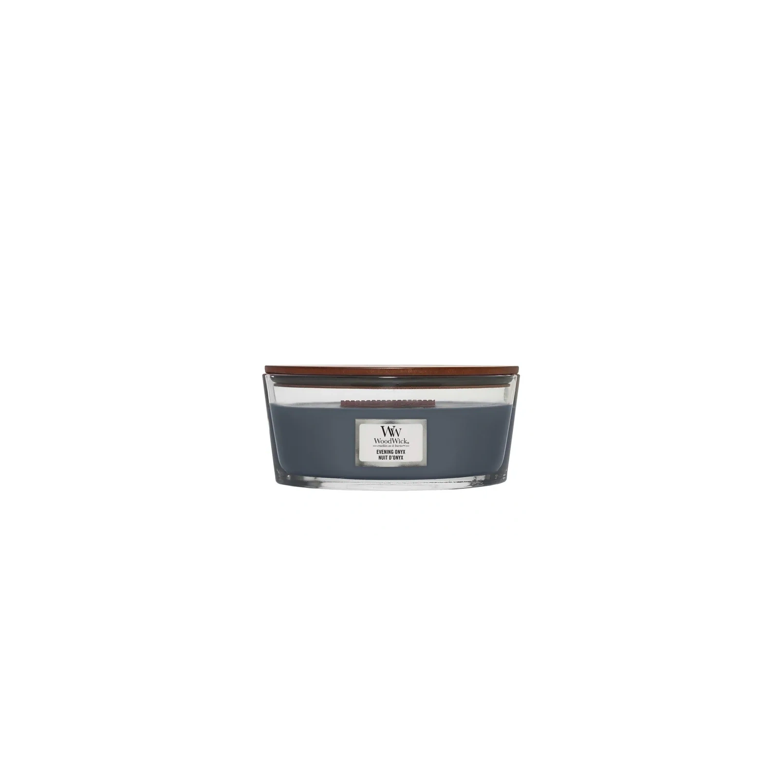 WOODWICK Core Hearthwick świeca w słoiku elipsa EVENING ONYX 453g