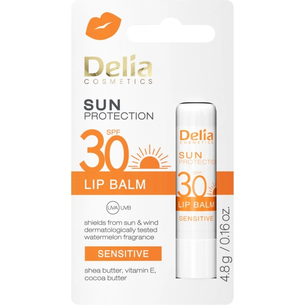 DELIA Sun pomadka ochronna do ust SPF30 4,8g
