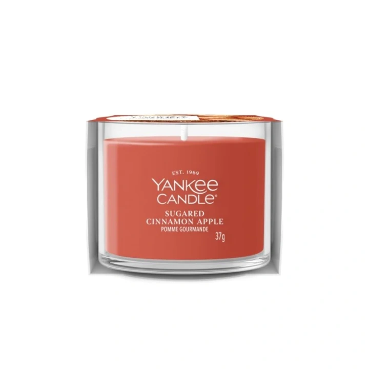 YANKEE CANDLE Signature Sugared Cinnamon Apple mini świeca zapachowa 37g