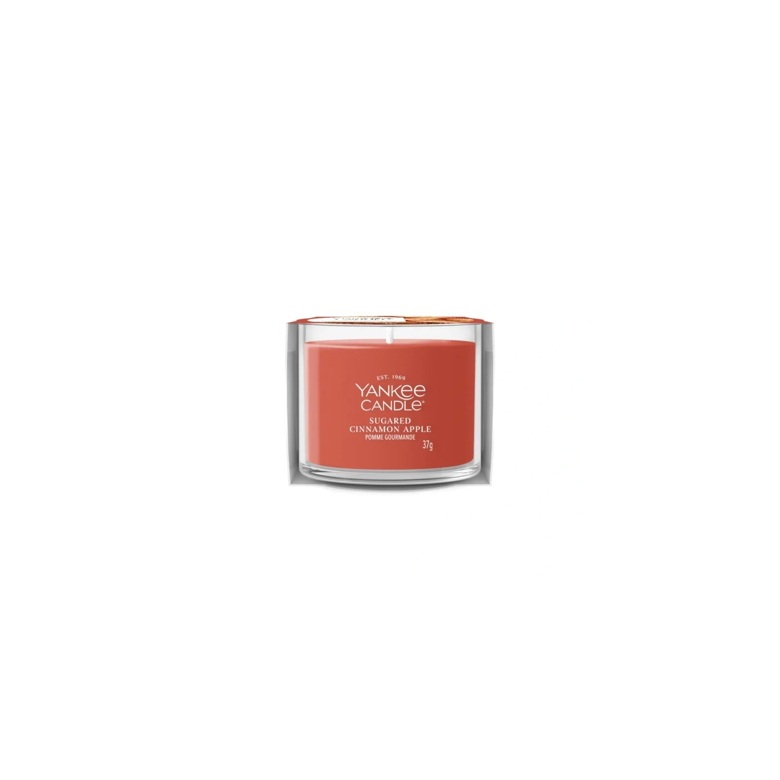 YANKEE CANDLE Signature Sugared Cinnamon Apple mini świeca zapachowa 37g