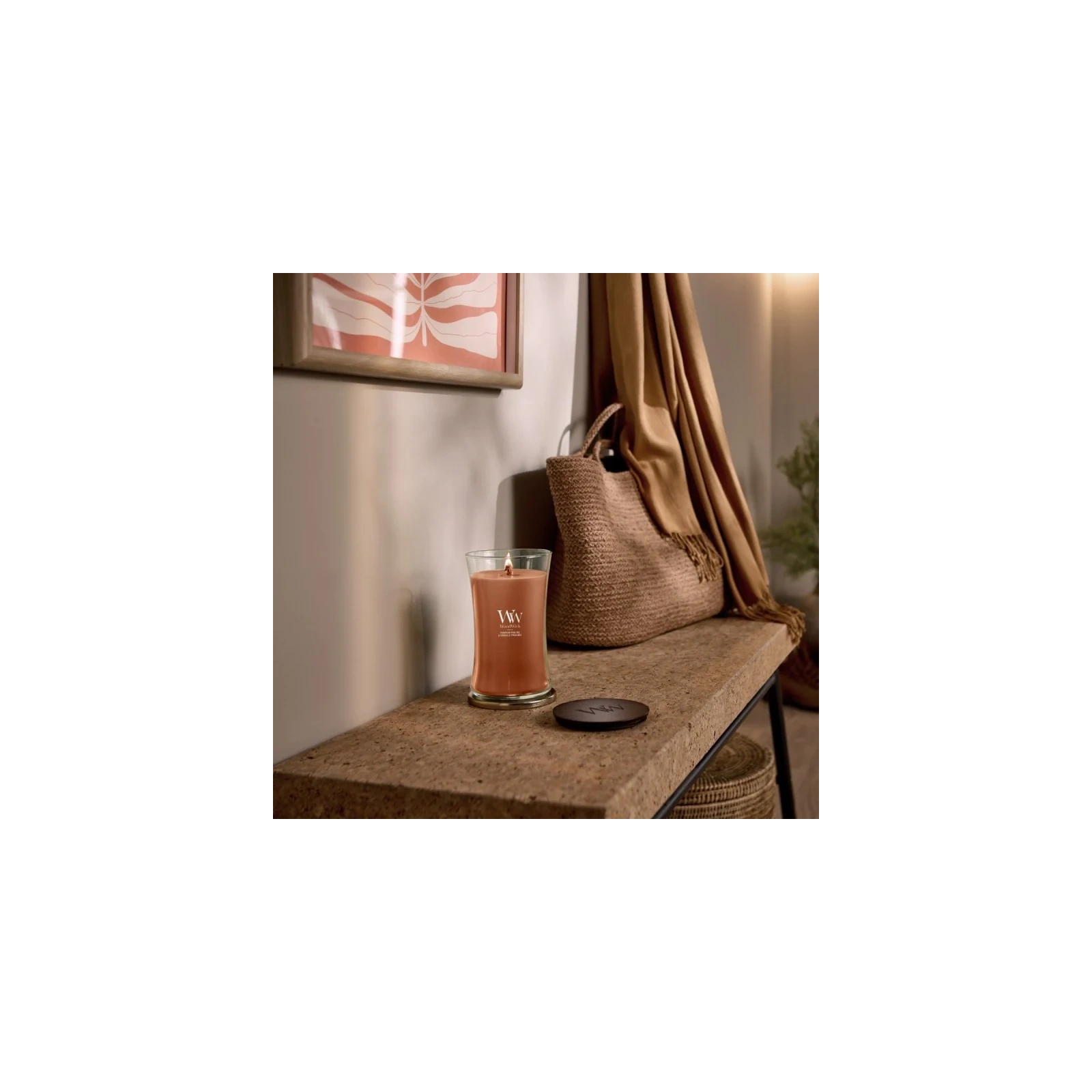 WOODWICK Pumpkin Praline duża świeca zapachowa 610g