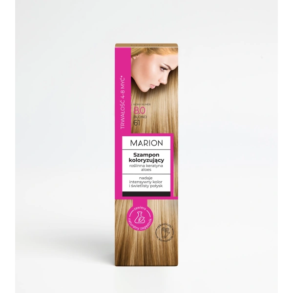 MARION szampon koloryzujący do włosów 8.0 Blond 100ml