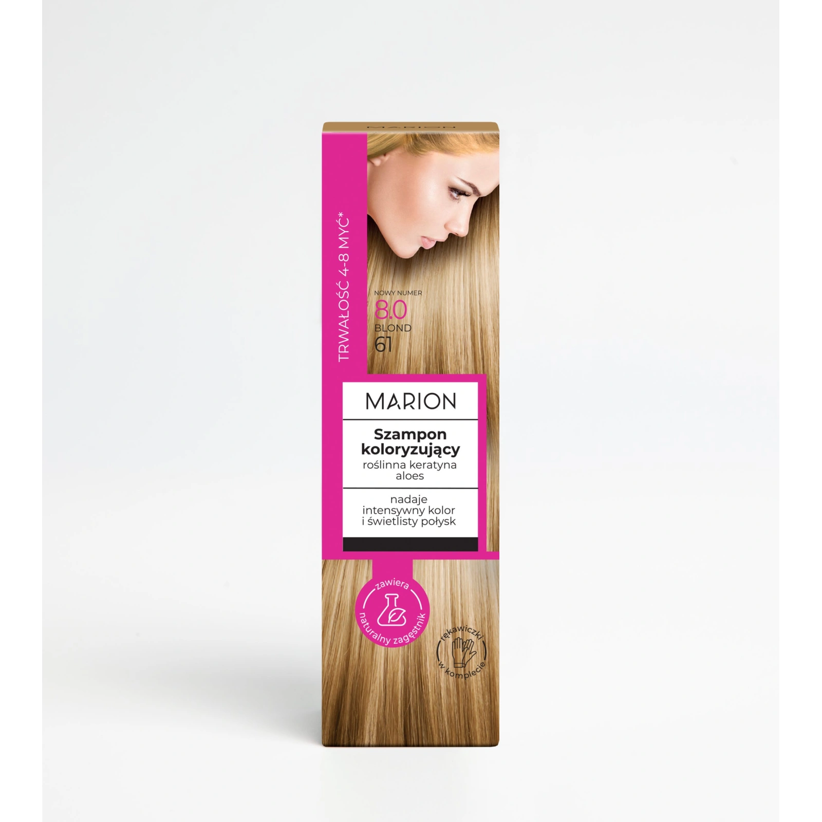 MARION szampon koloryzujący do włosów 8.0 Blond 100ml
