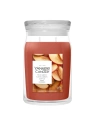 YANKEE CANDLE Signature Sugared Cinnamon Apple duża świeca zapachowa 567g