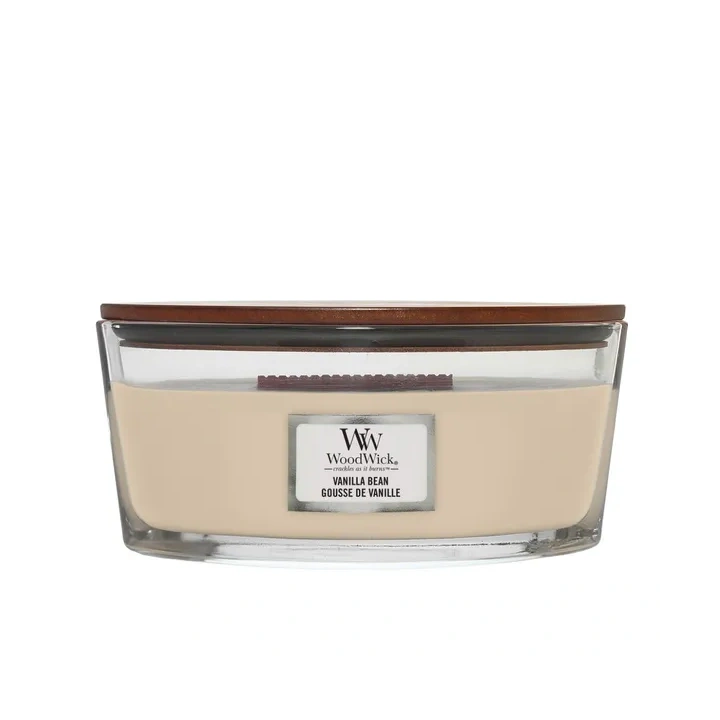 WOODWICK Core Hearthwick świeca w słoiku elipsa VANILLA BEAN 453g