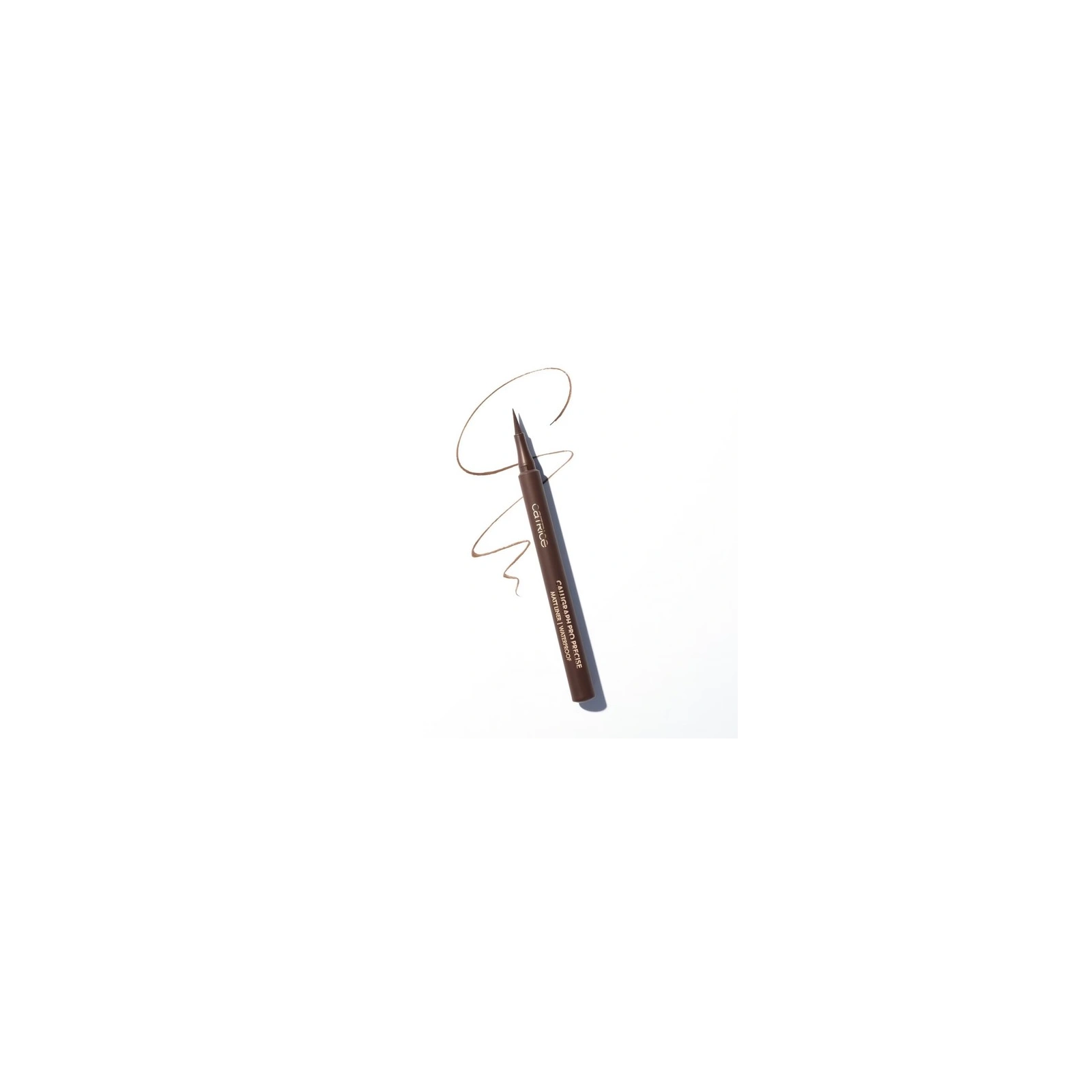 Catrice Calligraph Pro wodoodporny matowy eyeliner 020 Espresso Brown 1ml