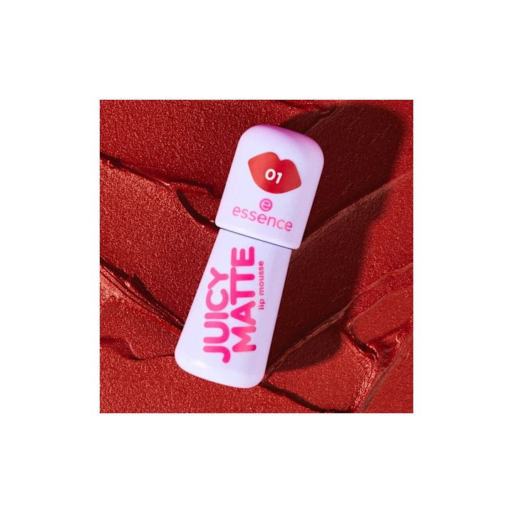 Essence Juicy Matte pomadka w musie 01 Maple Rouge 2,7ml