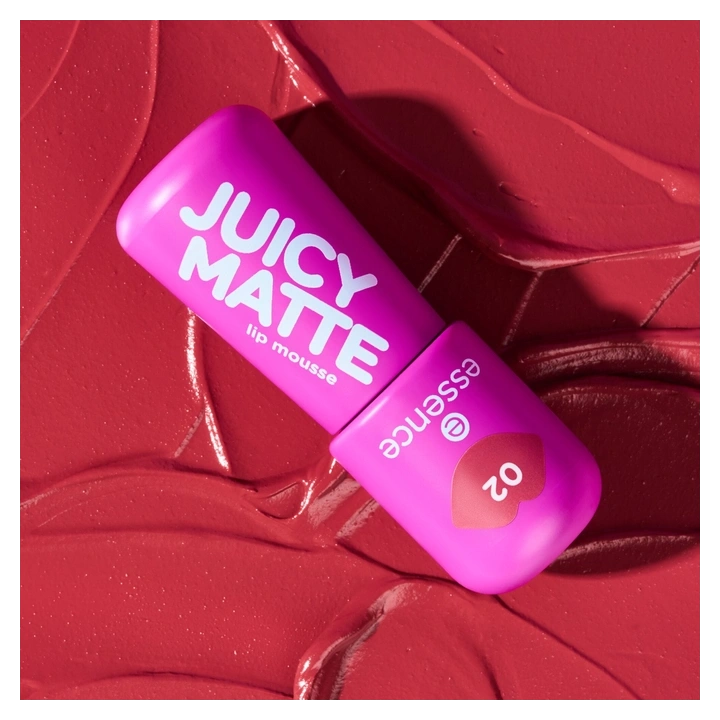 Essence Juicy Matte pomadka w musie 02 Featherlight Pink 2,7ml