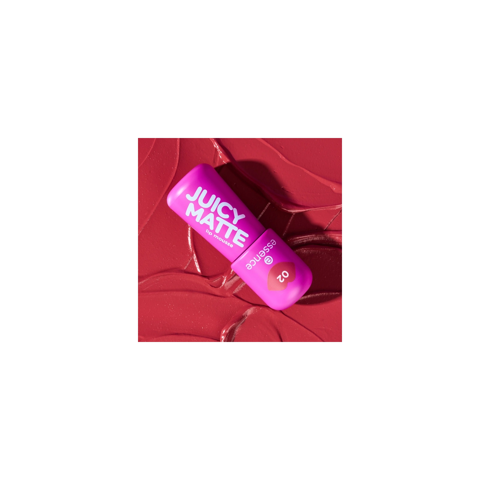 Essence Juicy Matte pomadka w musie 02 Featherlight Pink 2,7ml