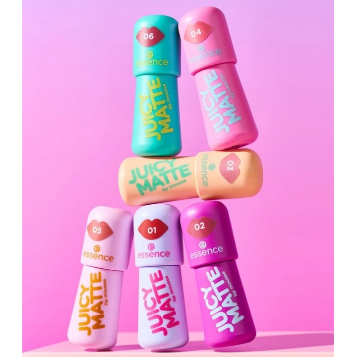 Essence Juicy Matte pomadka w musie 04 Dreamy Blossoms 2,7ml