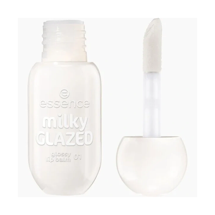 Essence Milky Glazed lśniący balsam do ust 01 Sheeriously Creamy 4ml